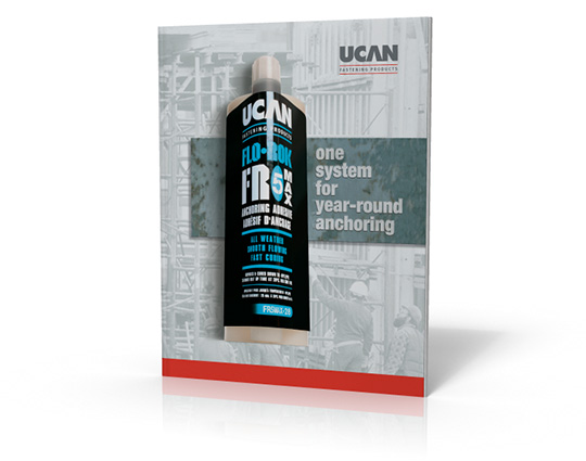 Design for the Construction industry: UCAN’s Heavy Load Anchor Brochure
